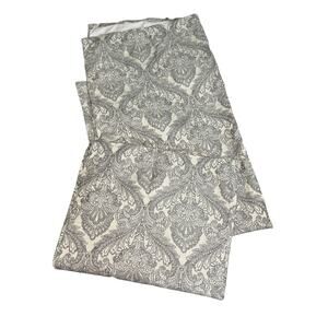 Croscill Home Window Curtain Panels Lined Rod Pocket Jacquard 51x80" Pair READ